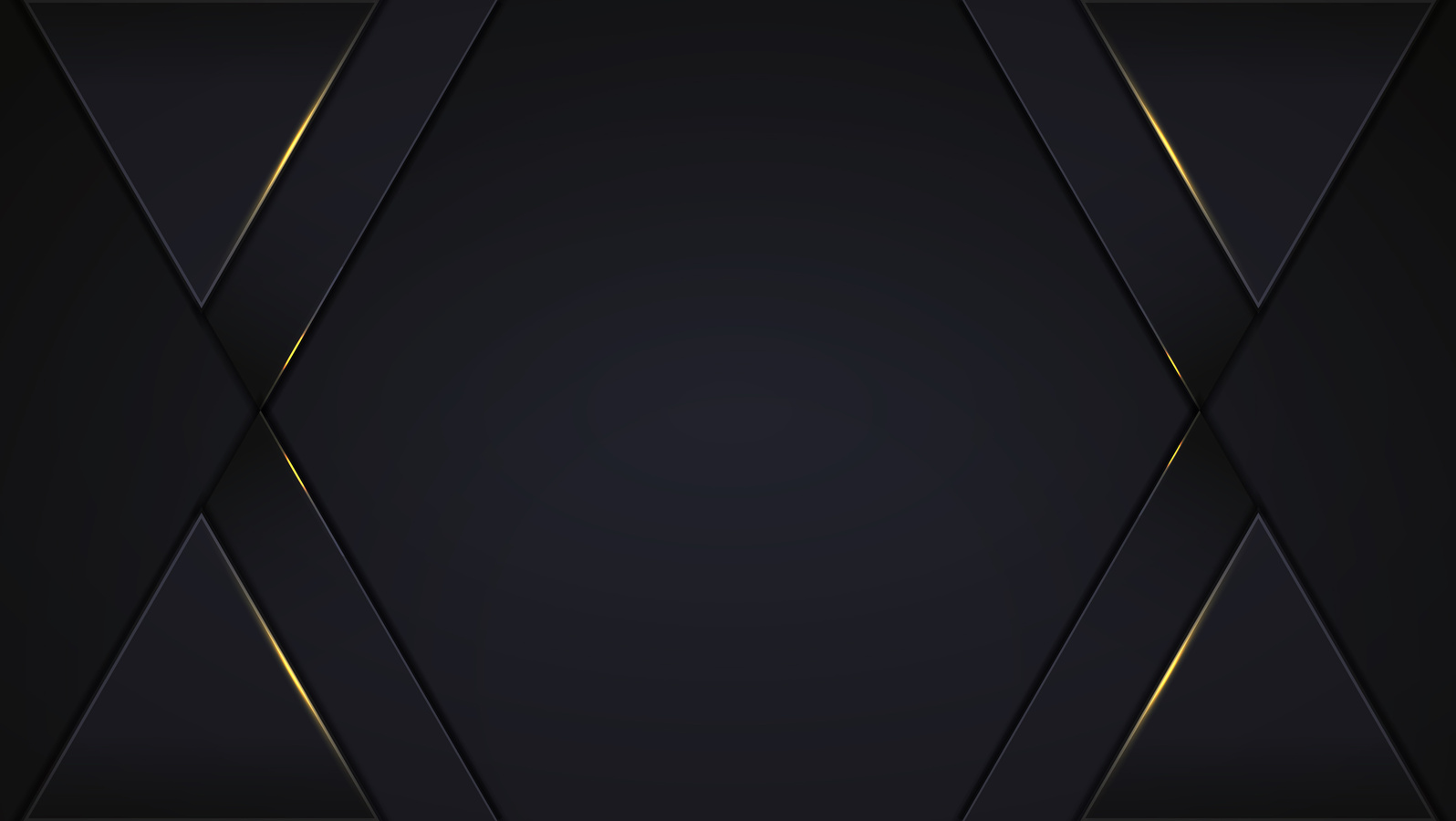 Black and Gold Geometric Background